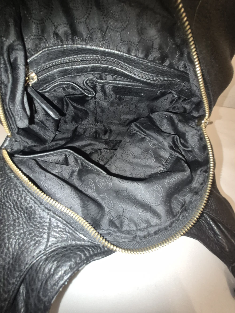 Michael Kors Bedford Black Leather Hobo Bag